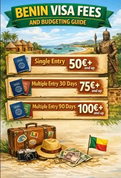 Benin eVisa sample and visa planning